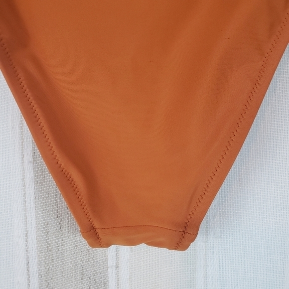 Aerie Swim Hipster Bikini Bottom Orange Size Extra Extra Large - Picture 3 of 8